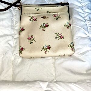 Coach Floral Print Crossbody Kitt Bag